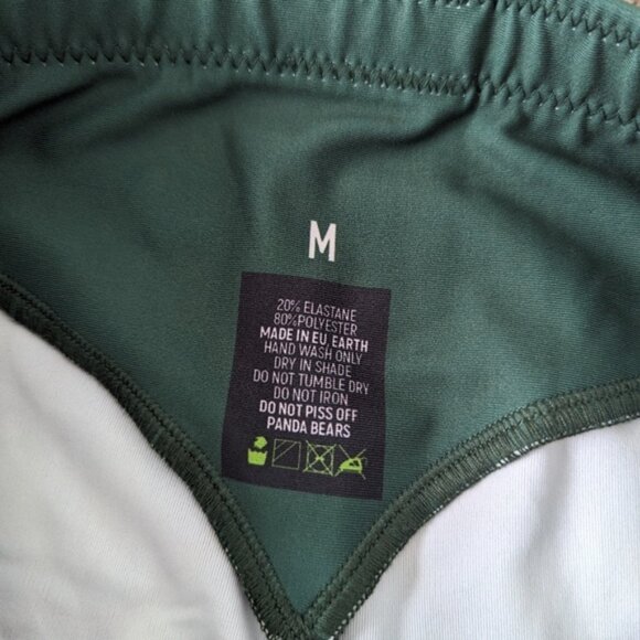 Women's Athletic Leggings Size Medium Mermaidcore Mermaid Green Body Sculpted - Picture 7 of 11